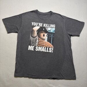 The Sandlot T-Shirt Mens XL Gray You're Killing Me Smalls Graphic Distressed Tee